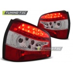 Luces Traseras Led Rojo Blanco Para Audi A3 09.96- 08.00