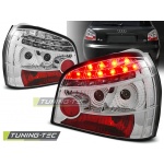 Pilotos Traseros Led Cromados Para Audi A3 08.96-08.00