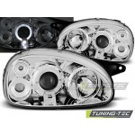 Opel Corsa B 02.93-10.00 Ojos De Ángel Cromados