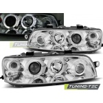 Fiat Punto 2 10.99-06.03 Ojos De Ángel Cromados