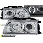 Honda Crx 90-02.92 Angel Eyes Cromo