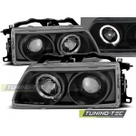Honda Crx 90-02.92 Angel Eyes Negro