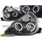 Ford Ka 11.96-08 Ojos De Ángel Negro