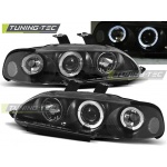 Honda Civic 09.91-08.95 4d Angel Eyes Negro