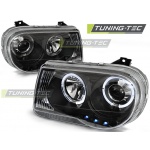 Chrysler 300c 05-10 Ojos De Ángel Negro