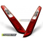 Ford Focus Mk2 09.04-08 Hatchback Rojo Blanco Led