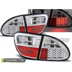 Pilotos Traseros Led Cromados Para Seat Leon 04.99-08.04