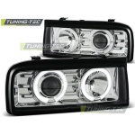 Faros Angel Eyes Cromados Para Vw Corrado 88-95