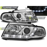 Faros Delanteros Daylight Crome Para Audi A4 11.94-12.98