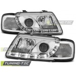 Faros Delanteros Daylight Crome Para Audi A3 8l 08.96-08.00