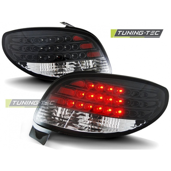 Peugeot 206 10.98- Led Negro