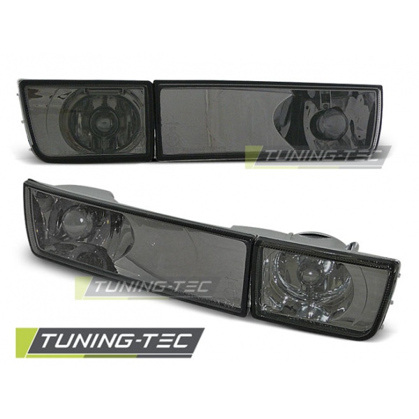 Direccion Delantera Con Faros Antiniebla Humo Para Vw Golf 3 / Vento
