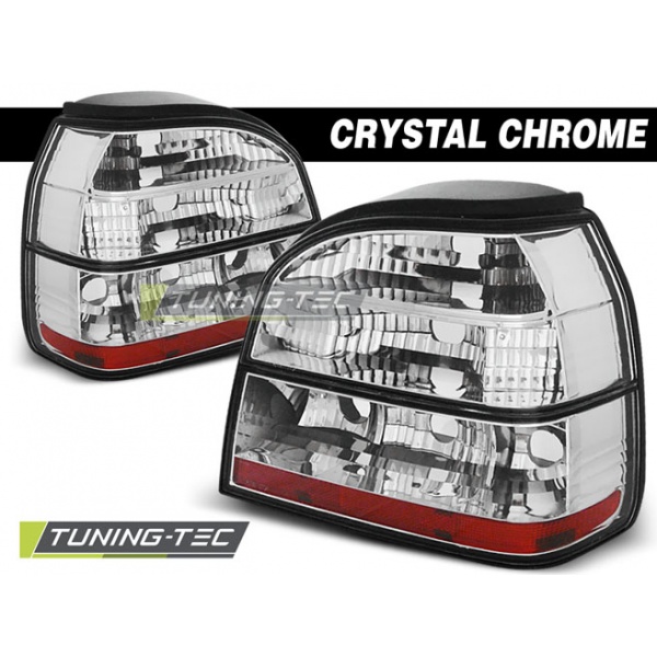 Pilotos Traseros Blanco Cristal Para Vw Golf 3 09.91-08.97