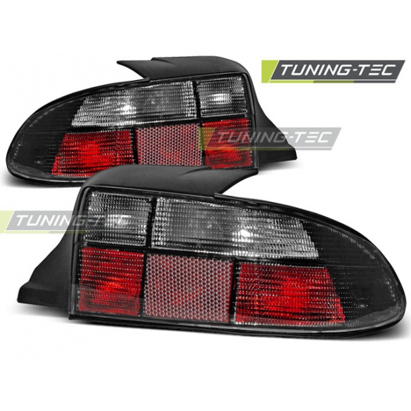 Pilotos Traseros Negro Para Bmw Z3 01.96-99 Roadster