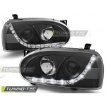 Faros Delanteros Daylight Black Para Vw Golf 3 91-97