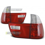 Luces Traseras Rojo Blanco Para Bmw X5 E53 09.99-06