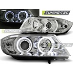 Faros Angel Eyes Ccfl Cromados Para Bmw E90/E91 03.05-08.08