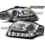 Faros Daylight Cromo Para Audi A4 B7 11.04-03.08