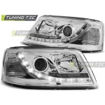 Faros Delanteros Daylight Crome Para Vw T5 04.03-08.09