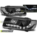 Faros Delanteros Daylight Black Para Vw Passat B4 11.93-05.97
