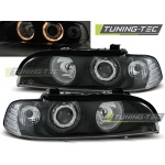 Faros Angel Eyes Negro Para Bmw E39 09.95-06.03