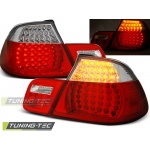 Pilotos Traseros Led Rojo Blanco Para Bmw E46 04.99-03.03 Cabrio