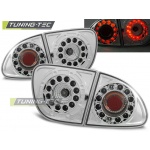 Pilotos Traseros Led Cromados Para Seat Leon 04.99-08.04