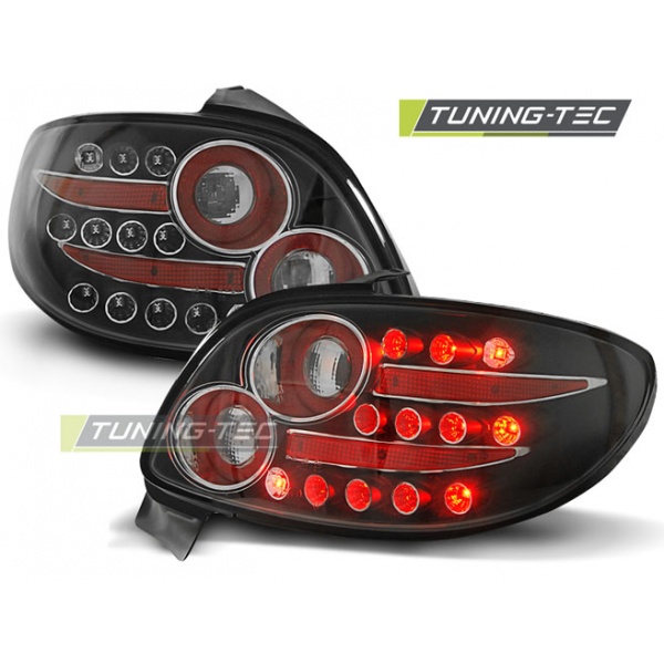 Peugeot 206 10.98- Led Negro