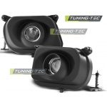 Faros Antiniebla Negro Para Mercedes W210 95-05.99