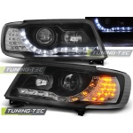 Faros Daylight Black Para Audi 100 C4 12.90-06.94