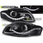 Faros Daylight Black Para Audi A4 B7 11.04-03.08