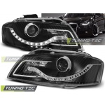 Faros Delanteros Daylight Black Para Audi A3 8p 05.03-03.08