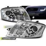 Faros Delanteros Daylight Crome Para Audi Tt 99-06