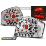 Luces Traseras Led Cromadas Para Audi A4 8e 10.00-10.04 Sedan