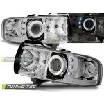 Dodge Ram 94-01 Ojos De Ángel Cromados