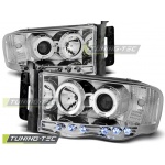 Dodge Ram 02-06 Ojos De Ángel Cromados