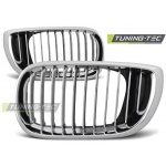 Parrilla delantera cromado para BMW E46 09.01-03.05 GRBM15