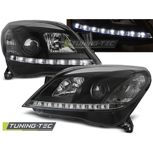 Opel Astra H 03.04-09 Negro Luz De Día