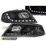 Faros Xenon Daylight Black Para Skoda Octavia 2 03.04- 08
