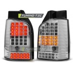 Pilotos Traseros Led Cromados Para Vw T5 04.03-09