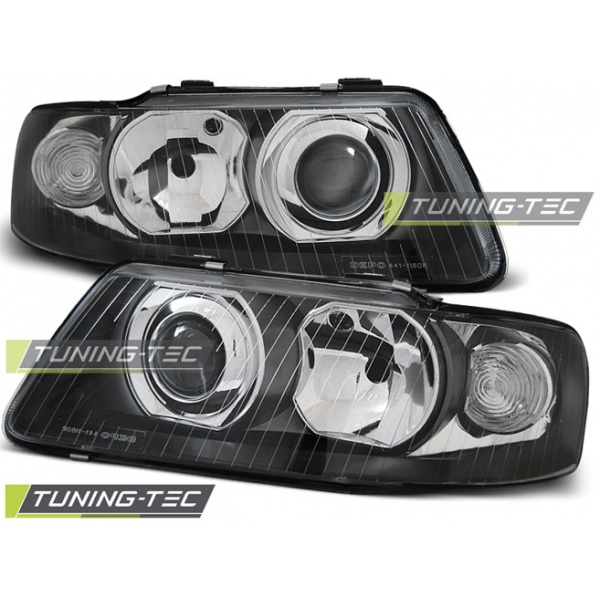 Faros Negros Para Audi A3 09.00-05.03