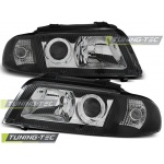 Faros Negros Para Audi A4 01.99-11.00
