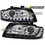 Faros Daylight Black Para Audi A4 10.00-10.04