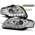 Faros Daylight Cromo Para Audi A4 B7 11.04-03.08
