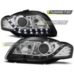 Faros Daylight Black Para Audi A4 B7 11.04-03.08