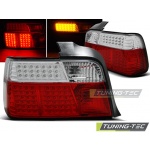 Luces Traseras Led Rojo Blanco Para Bmw E36 12.90-08.99 Sedan