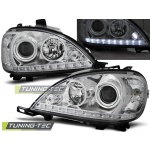 Faros Delanteros Daylight Chrome Para Mercedes W163 Ml M-Klasa 09.01-05