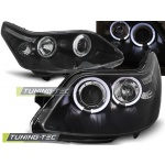 Citroen C4 04-10 Ojos De Ángel Negro