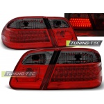 Pilotos Traseros Led Rojo Humo Para Mercedes W210 95-03.02