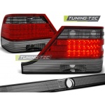 Pilotos Traseros Led Rojo Humo Para Mercedes W140 95-10.98